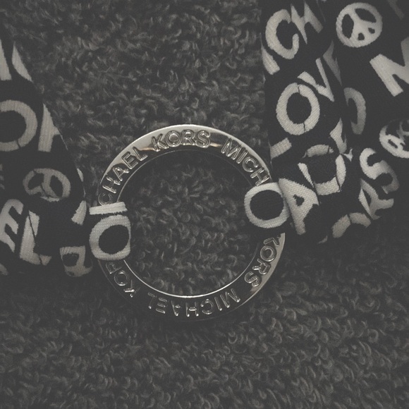 Michael Kors Peace and Love, Black and White, 2 piece String bikini. - Picture 5 of 6